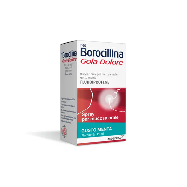 Neoborocillina Gola dolore spray 15ml