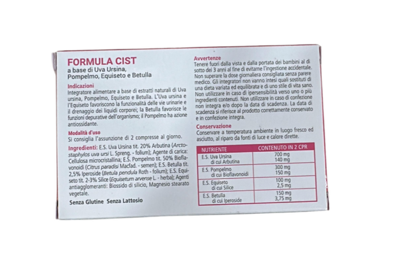 Formula Cist 30 CPR