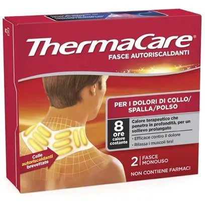 ThermaCare  Fasce autoriscaldanti per collo/spalla/polso 2Pezzi