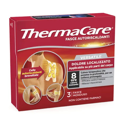 ThermaCare Fasce Autoriscaldanti Versatile 3 Pezzi