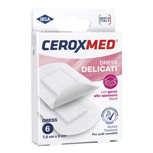 ceroxMed Dress Delicati 7.5x5cm 6 Pezzi