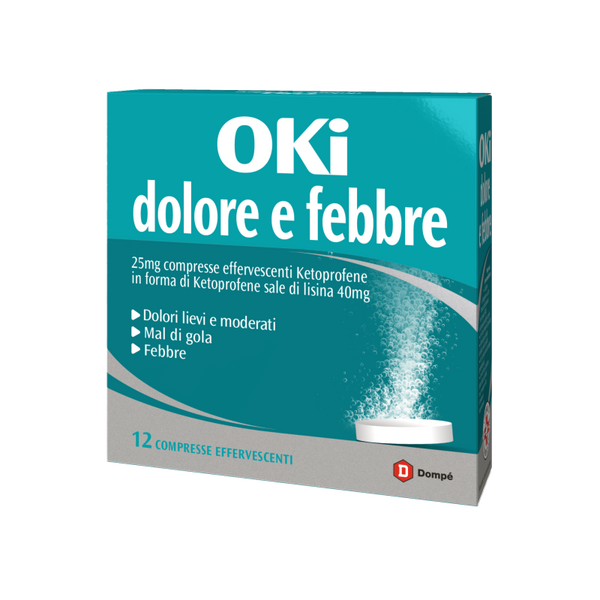 OKI Dolore e Febbre 12 CPR Effervescenti