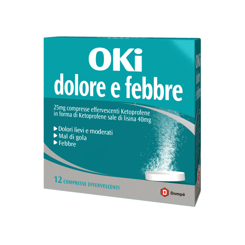 OKI Dolore e Febbre 12 CPR Effervescenti