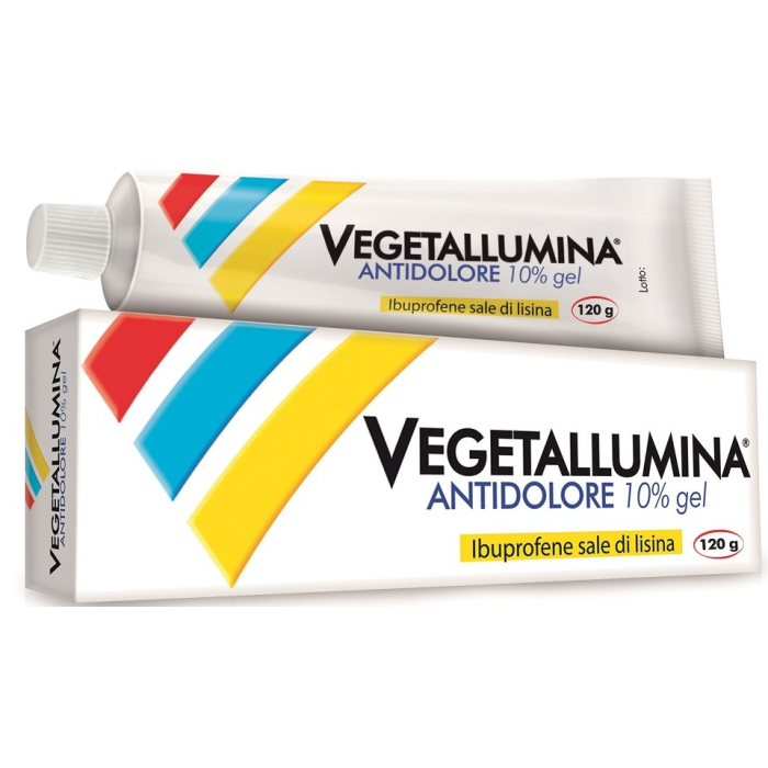 Vegetallumina Antidolore 10% 120g Gel