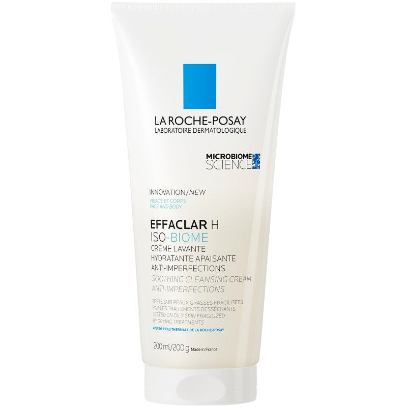 La Roche Posay - EFFACLAR H Iso-Biome Cleansing Cream for Oily Skin 200ml