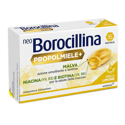 NeoBorocillina Propolmiele + Miele Limone